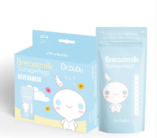 Custom enprime plastik kanpe Emballage réutilisables bèt kay/PE BPA gratis lèt tete depo sak