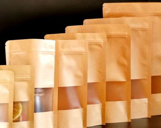 Laminated Kraft Papye Sache Pri Rabè