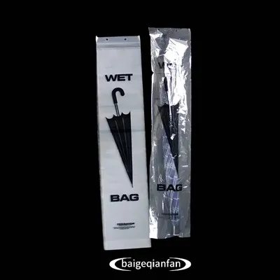 Transparan plastik parapli sak anbalaj